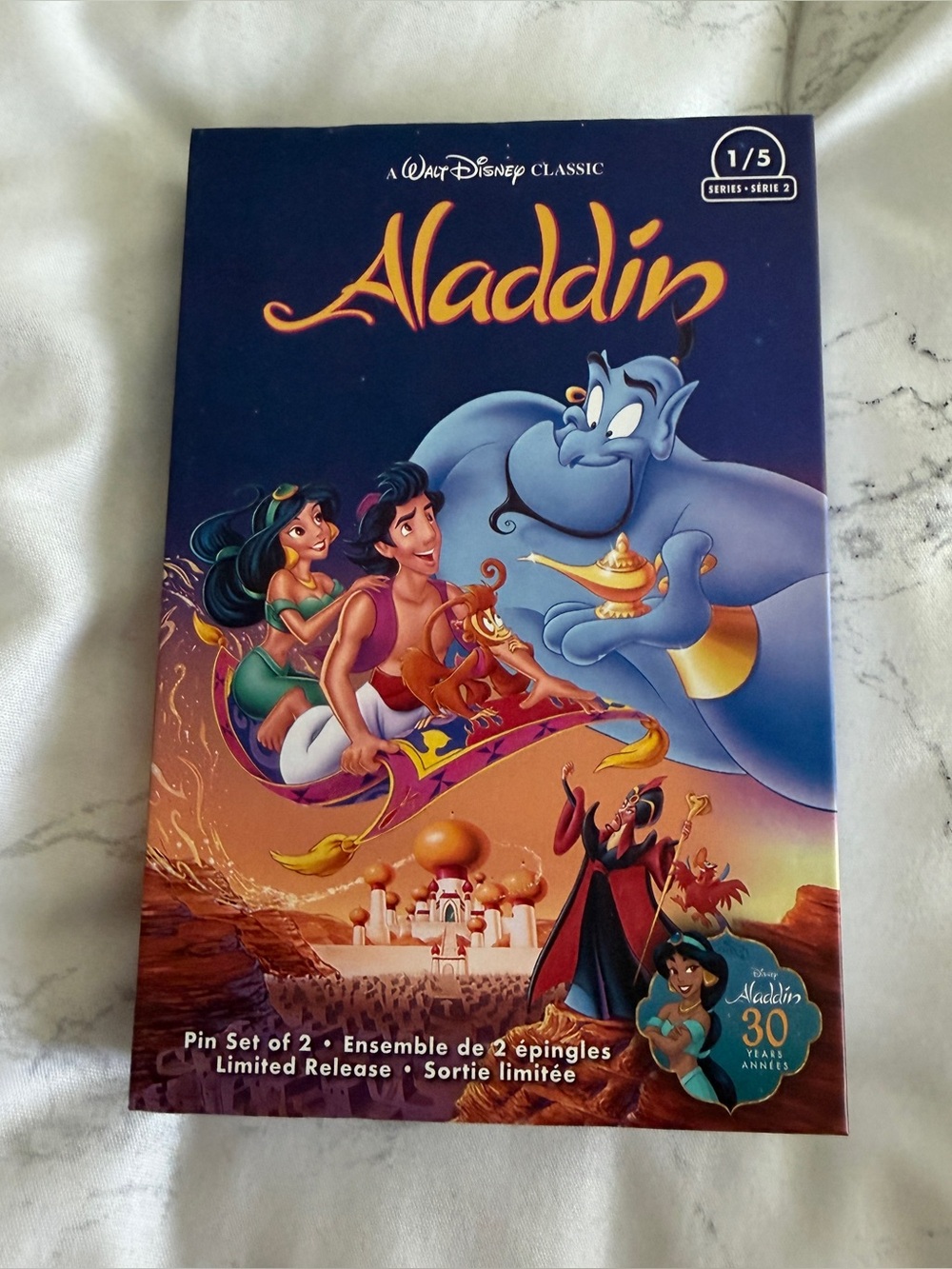 Disney | NWT Aladdin VHS Pin Set